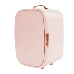 Køleskabe>12 L mini makeup-køleskab, kosmetisk køl-/varmeskab, køler & varmer, til kosmetik & drikke, hjem & bil, pink
