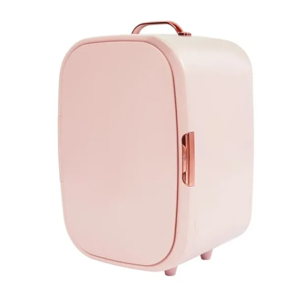 Køleskabe>12 L mini makeup-køleskab, kosmetisk køl-/varmeskab, køler & varmer, til kosmetik & drikke, hjem & bil, pink