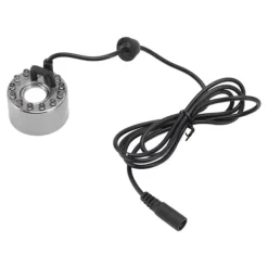12 lampor Färgglad Dimmakare i rostfritt stål Vattendimma Atomizer för Aromaterapi Oxygen Bar Waterscape Atomized Bonsai UK Plug 110‑240V New