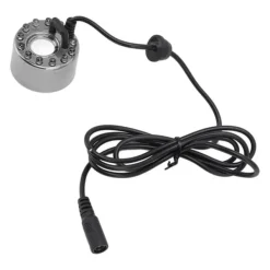 12 lampor Färgglad Dimmakare i rostfritt stål Vattendimma Atomizer för Aromaterapi Oxygen Bar Waterscape Atomized Bonsai UK Plug 110‑240V New