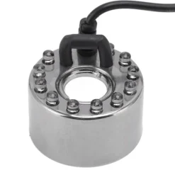 12 lampor Färgglad Dimmakare i rostfritt stål Vattendimma Atomizer för Aromaterapi Oxygen Bar Waterscape Atomized Bonsai UK Plug 110‑240V New