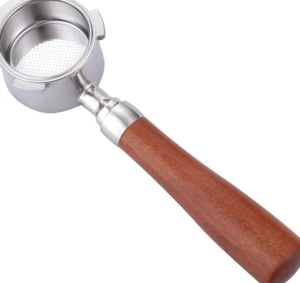 51 mm bundløs portafilter til DeLonghi EC680 og EC685 espressomaskiner, rustfrit stål, bar portafilter med dobbelt espressofilterkurv, bundløs portaf | CDON Sale