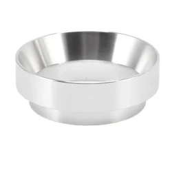 Kaffemaskiner Til God Kaffe>51 mm doseringstragt anti-flyvende pulver aluminiumslegering universelle doseringsringe med magnet til husholdningskafferi sølv