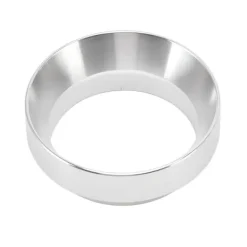 Kaffemaskiner Til God Kaffe>51 mm doseringstragt anti-flyvende pulver aluminiumslegering universelle doseringsringe med magnet til husholdningskafferi sølv