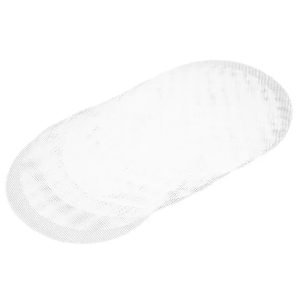 Madlavningsmaskiner>10 st Silikon Steamer Mesh Mat Förhindrar Stick Återanvändbara Klippbara Silikon Steamer Liners för Kök Restaurang 30cm/11.8in