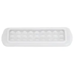 2 stk. 27 gitre 2 lags iskugleform DIY Rund isterningemaskinebakke med låg til køkkenbar Outlet