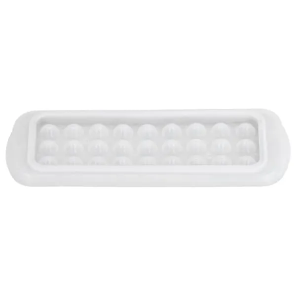 2 stk. 27 gitre 2 lags iskugleform DIY Rund isterningemaskinebakke med låg til køkkenbar Outlet