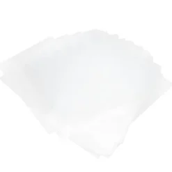 Madopbevaringsposer>100 stk. isposer gennemsigtige rektangulære slik-chokoladeposer til hjemmebryllup udendørs 10x16cm