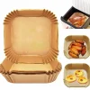 Fritøse>50 stk Square Airfryer Papir - Bagepapir til Airfryer 20cm