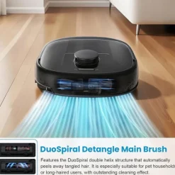 17 stk. Tilbehørssæt Kompatibelt med Eufy RoboVac E28 Omni/E25 Omni - Hovedbørster, Sidebørster, Støvposer Hot