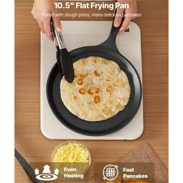 10 Tommer Tortillapresse, Chapati Dej Maskine, Kraftig Støbejern, Roti Fremstilling Clearance