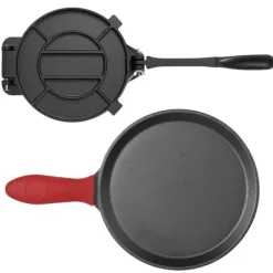 10 Tommer Tortillapresse, Chapati Dej Maskine, Kraftig Støbejern, Roti Fremstilling Clearance