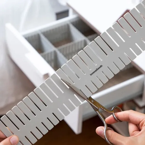 Opbevaringssystem Til Køkkenskuffer>Adjustable Drawer Organiser Condor InnovaGoods 16 Units