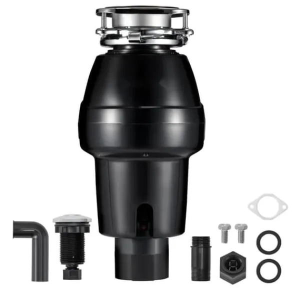 Affaldskværne>Affaldsbortskaffelse 3/4 HK, kontinuerlig madaffaldshåndtering, 3600 RPM, 3-bolts installation, effektiv og holdbar.