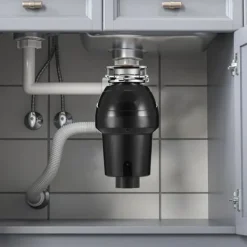 Affaldsbortskaffelse 1,25 HK, Kontinuerlig madaffaldsartikel, 4060 RPM, EZ Connect, Effektiv og hurtig bortskaffelse. Online