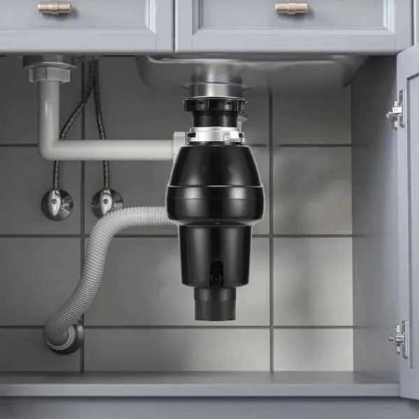 Affaldsbortskaffelse 3/4 HP, Kontinuerlig madaffaldsdispenser, 3930 RPM, EZ Connect, kraftfuld, effektiv og nem installation Discount