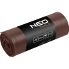 Affaldsposer 200 L, brune, 40 mik, 10 stk. New
