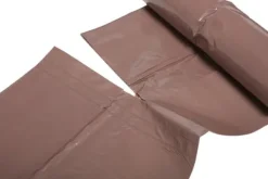 Affaldsposer 200 L, brune, 40 mik, 10 stk. New