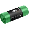 Affaldsposer 120 L, grønne med tape, 40 mik, 10 stk. Discount