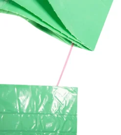 Affaldsposer 120 L, grønne med tape, 40 mik, 10 stk. Discount