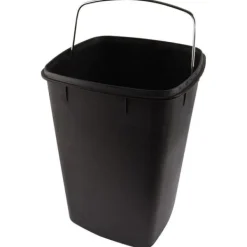Skraldespande & Papirkurve>Affaldsspand, 12 Liter Kapacitet, Fodpedal Betjening,12L, Sølv