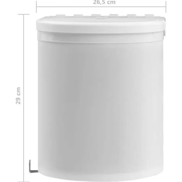 Skraldespande & Papirkurve>Affaldsspande & papirkurve - Living indbygget skraldespand til køkkenet 12 l plastik