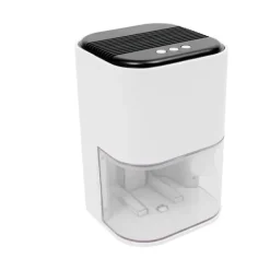 Affugter - Elektrisk affugter til små rum - Kapacitet 2 l - Effekt 42 W - 100–240 V - Areal 0–20 m² - Lys i 7 farver - EU-stik - Hvid Clearance