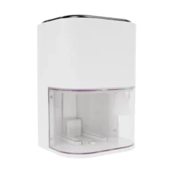 Affugter - Elektrisk affugter til små rum - Kapacitet 2 l - Effekt 42 W - 100–240 V - Areal 0–20 m² - Lys i 7 farver - EU-stik - Hvid Clearance