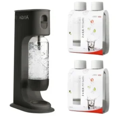 AGA Aqvia Balance (Black) + 4 x 0,5L PET-flaskor Clearance