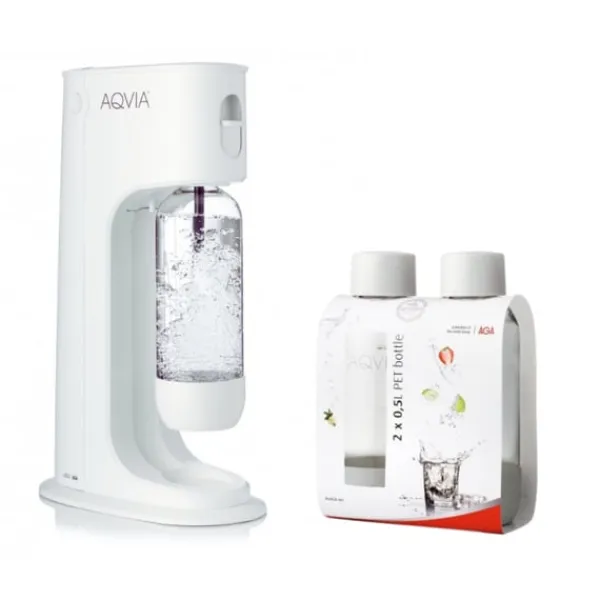 AGA Aqvia Balance (Snow White) + 2 x 0,5L PET-flaskor New