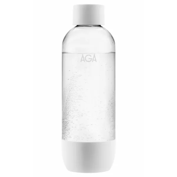 AGA AQVIA PET-flaske, 1L (Hvid) BF 2025 Outlet
