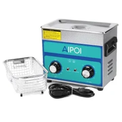 Ultralydsrenser>AIPOI Ultrasonic Rengøringsmiddel, 35W Effekt, Flere Kapaciteter,3.2L, EU