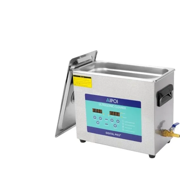 Ultralydsrenser>AIPOI Ultrasonic Rengøringsmiddel, 2L Kapacitet, 35W Effekt,EU, 6,5L