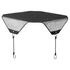 Airconditioner Cover 71x71 cm Sort Rivestærkt Net Udendørs Outlet