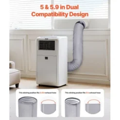 Airconditionerslangebetræk, 1440x525x3 mm, grå, isoleringshylster Outlet