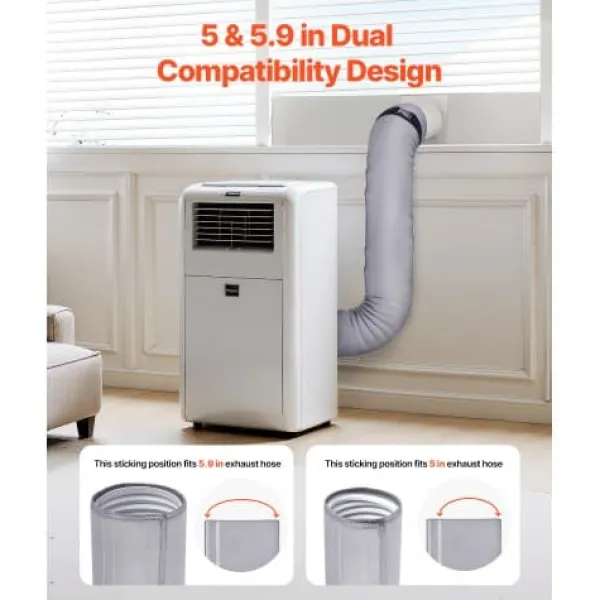 Airconditionerslangebetræk, 1440x525x3 mm, grå, isoleringshylster Outlet