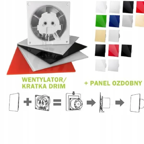 Emhætter>AIRROXY GLAS PANEL HVID POLISH til wen/grill