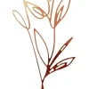 Akryl kagetopper til siden af kagen blomsterbuket guld Discount