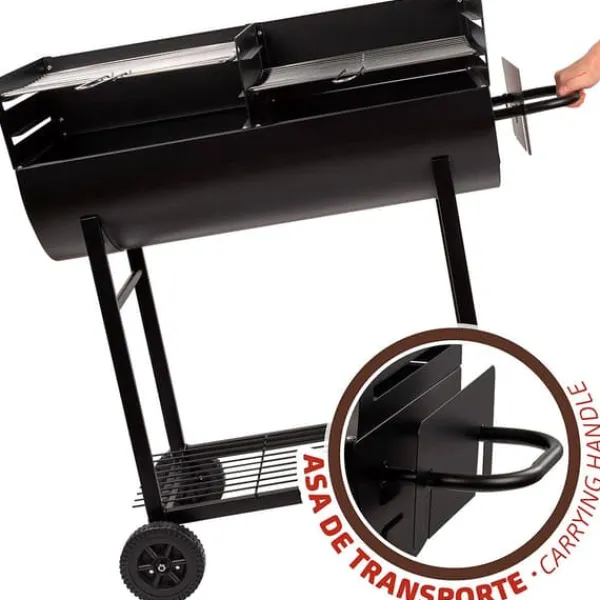 Aktive Grill 97x42x96 Cm Sort Best