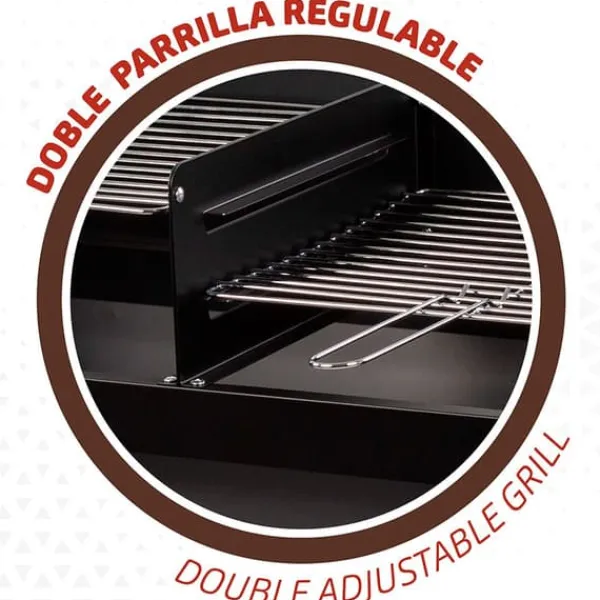 Aktive Grill 97x42x96 Cm Sort Best