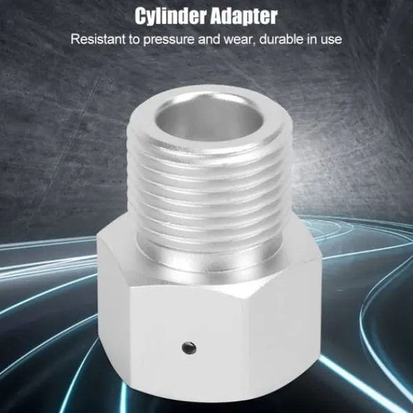 Sodavandsmaskiner>Aluminiumlegering Hungevind TR21-4 til Hangevind W21.8-14 Adapterstik til Sodastream