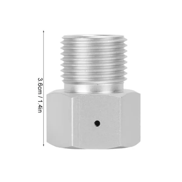 Sodavandsmaskiner>Aluminiumlegering Hungevind TR21-4 til Hangevind W21.8-14 Adapterstik til Sodastream