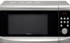 Ovne>Amica AMG20E70GSV 20l 700W fritstående mikrobølgeovn