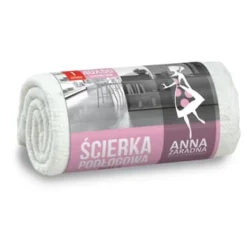 Gulv- & Tæpperengøring>Anna Zaradna Hvid gulvklud 40x60