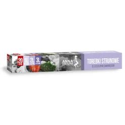 Madopbevaringsposer>ANNA ZARADNA LYNLÅSPOSER MIX 1L, 2L, 3L 20 STK.