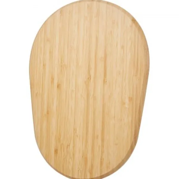 Apparat-glidebræt, Oval 39,9x28,2x2,3 cm, Naturtræ Outlet