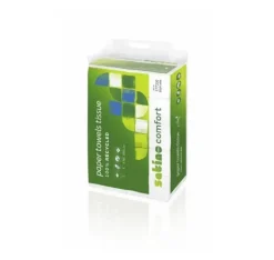 Aftørringspapir>Ark papir Comfort/ 2-lags/ 20,6x24 cm/ 3750 ark PT2, Satino