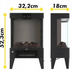 Radiatorer>ASPEN 2000W elektrisk pejs