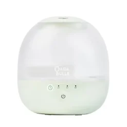 Badabulle Bubble Luftfugter - Sikrer et godt fugtighedsniveau - Integreret natlys - 360° Dyse - Op til 16 timers batterilevetid (2L) New