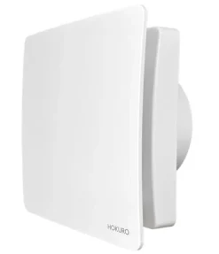 Badeværelsesventilator humidistat NORTADA HOKURO URO WP-100 H timer hvid Sale